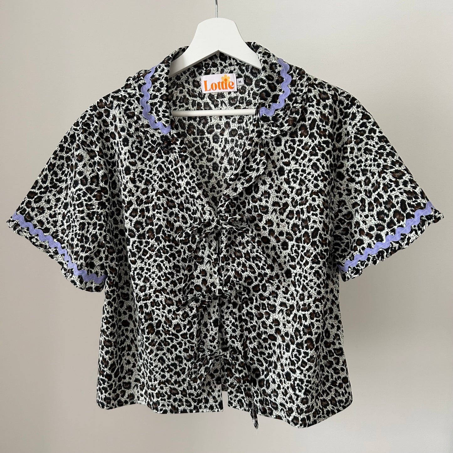 The Ellie Shirt in Leopard Print