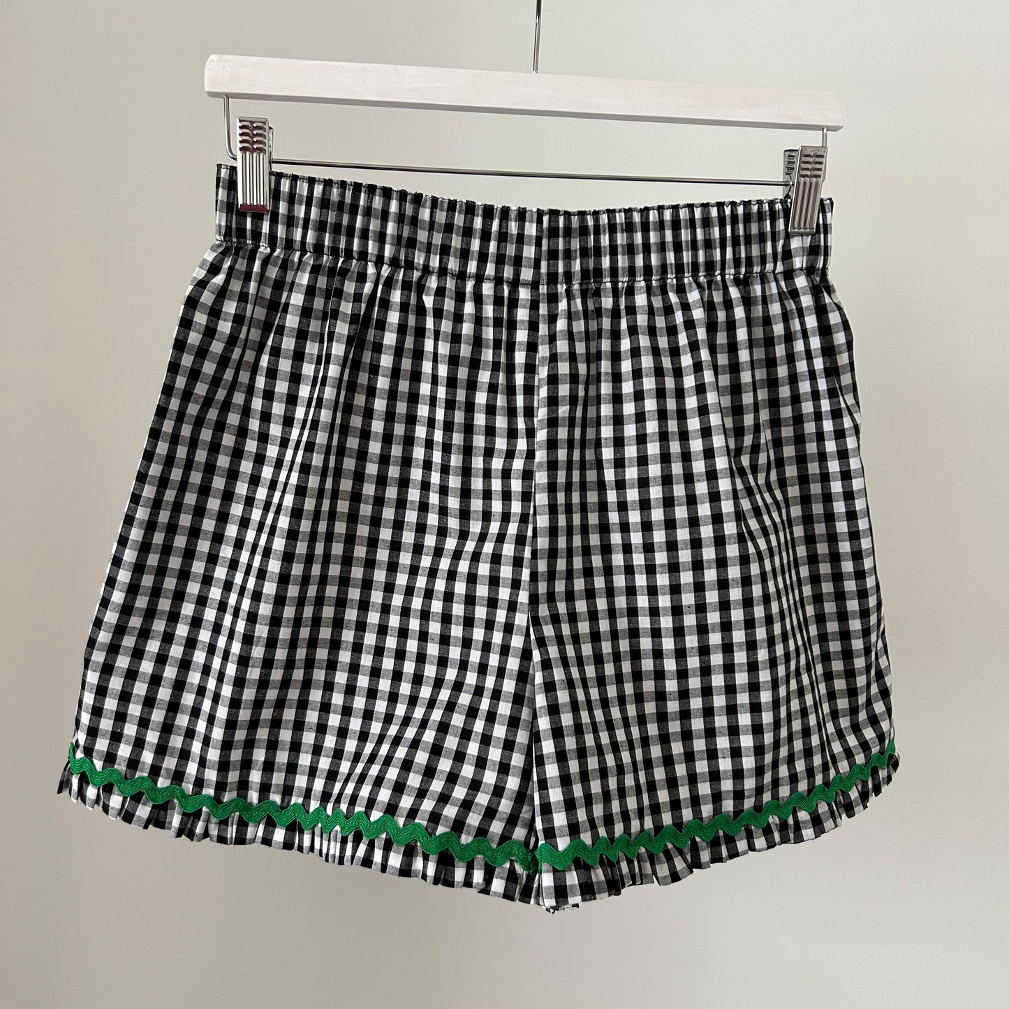 The Ellie Set in Black Gingham