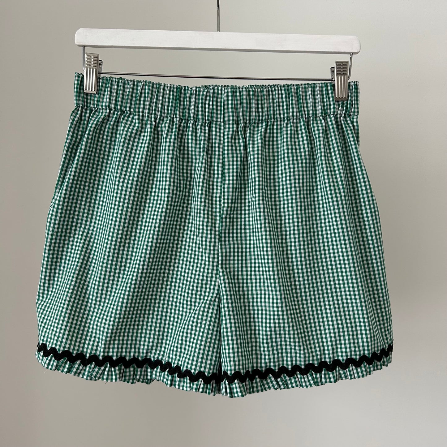 The Betsy Set in Green Gingham