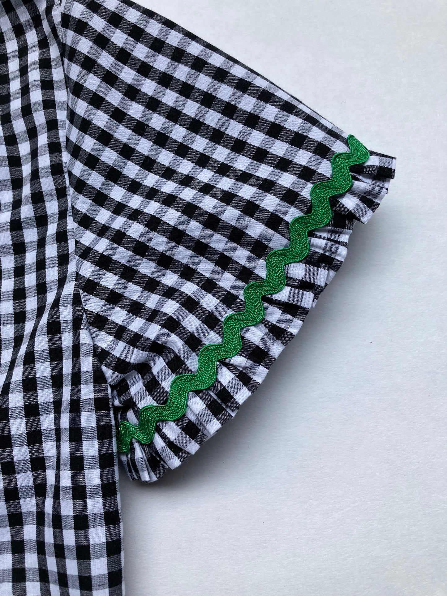The Ellie Set in Black Gingham