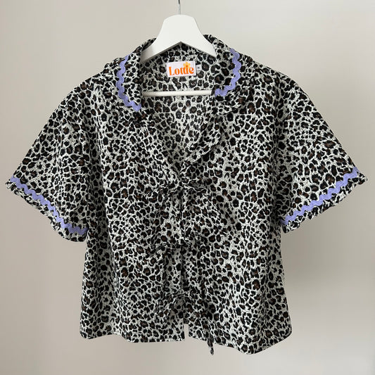 The Ellie Shirt in Leopard Print