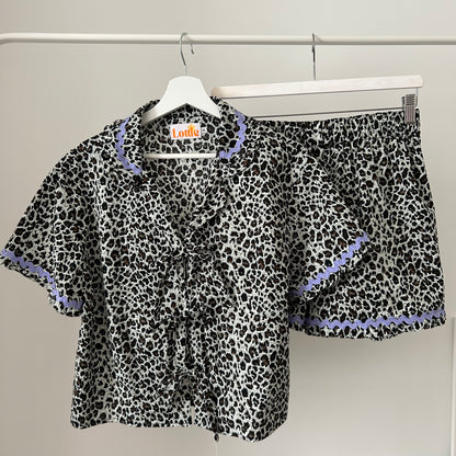 The Ellie Set in Leopard Print